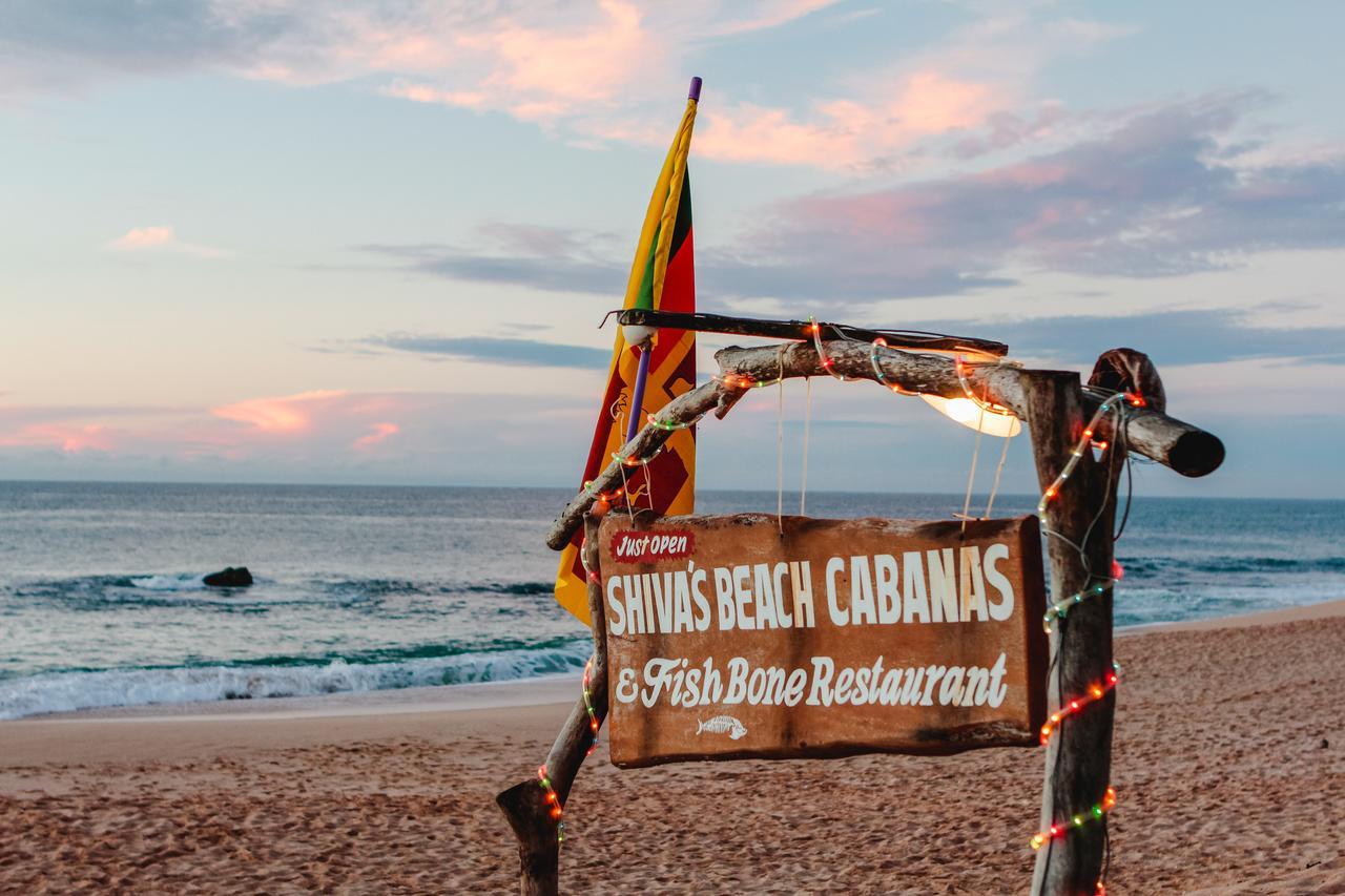 Shiva'S Beach Cabanas Tangalle Dış mekan fotoğraf